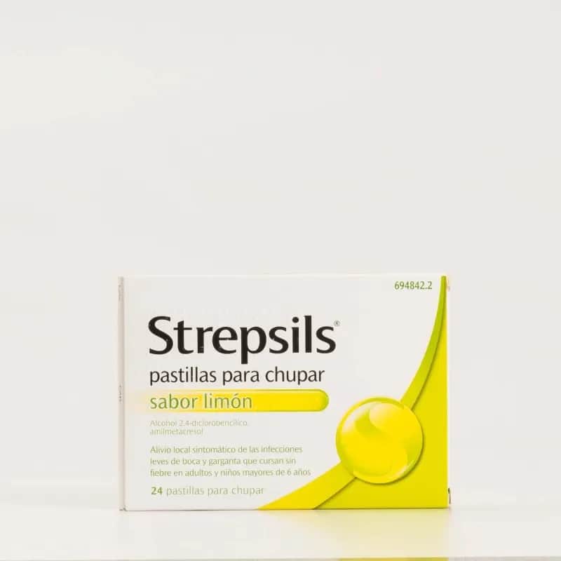 Strepsils Limón Sin Azúcar - Alivio Garganta