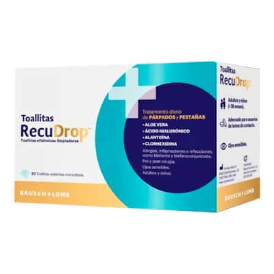 RecuDrop Toallitas - Cuidado Ocular