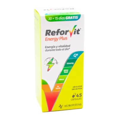 Reforvit Energy Plus 45 Cápsulas - Energía