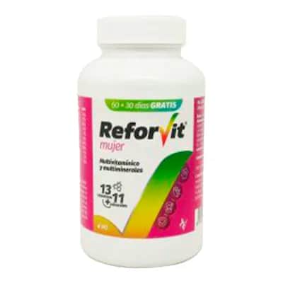Reforvit Mujer 90 Cápsulas - Vitaminas y minerales