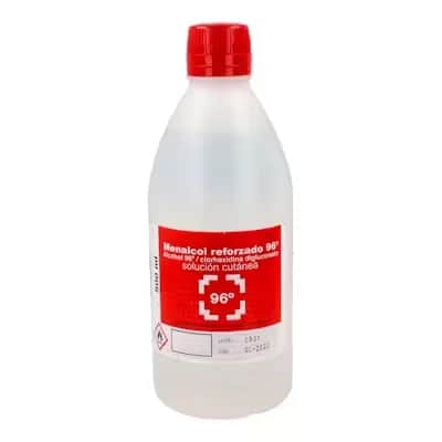 Alcohol Menalcol 96° 500 ml - Desinfectante Antiséptico