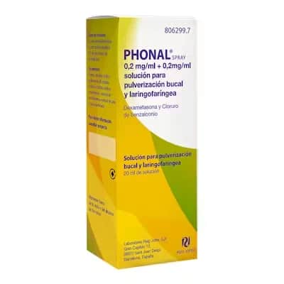 PHONAL Spray - Alivio de Garganta Inflamada