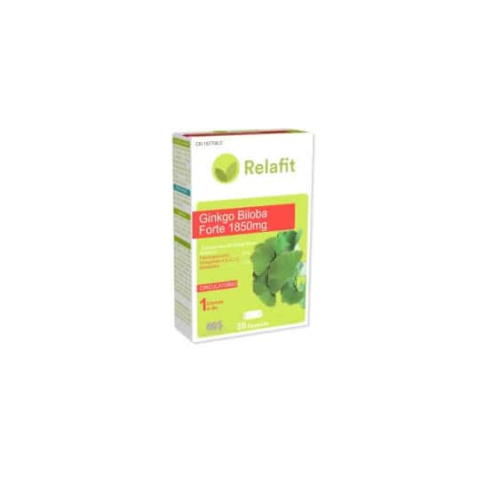 Relafit Ginkgo Biloba Forte 1850 Mg 30 cápsulas