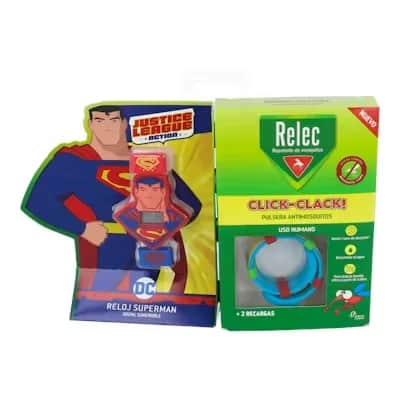 Relec Pulsera Mosq Superman | Repelente Niños