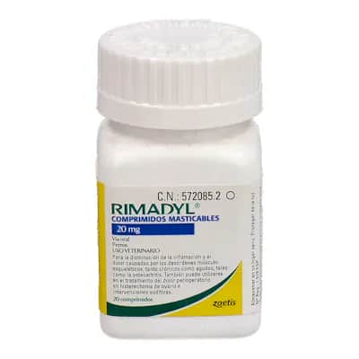 Rimadyl Masticable 20 mg | Antiinflamatorio Perros