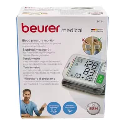 Beurer BC-51 - Tensiómetro de Muñeca Digital