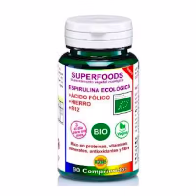 Espirulina + Ácido Fólico Robis Bio - Energía