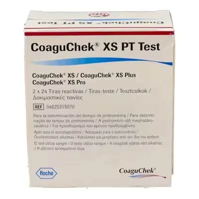 Coaguchek XS 48 Tiras | Autocontrol INR