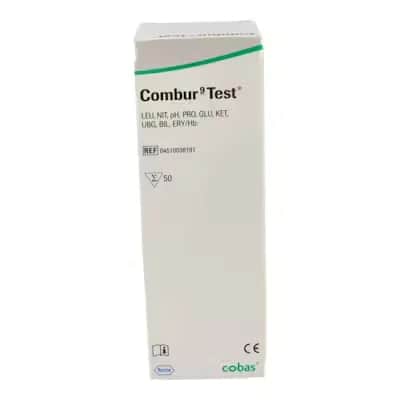 Combur 9 Test 50 Tiras | Análisis de Orina