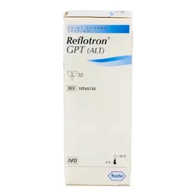 Reflotron GPT 30 Tiras - Análisis Función Hepática