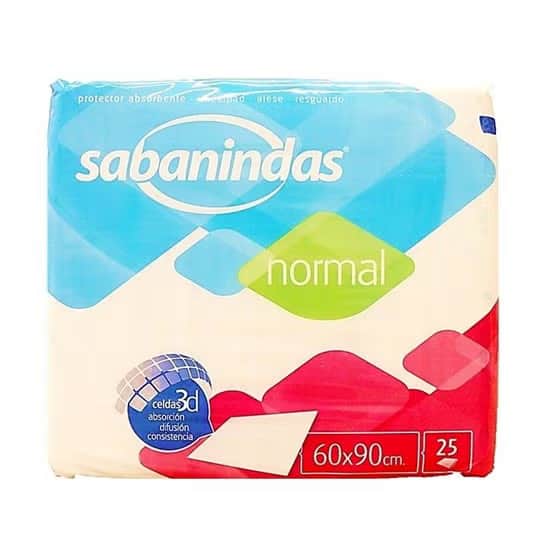 Sabanindas Normal 60x90 25uds