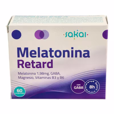 Sakai Melatonina Retard 60 - Sueño