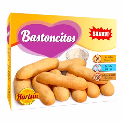 Bastoncitos Pan Sin Gluten Harisin - 200g