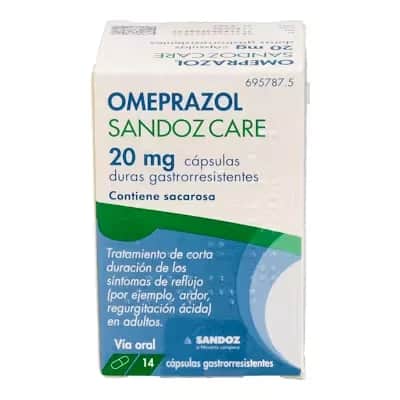 Omeprazol Sandoz Care 20mg | Reflujo Ácido