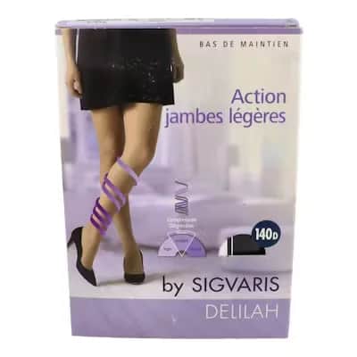 Sigvaris Media Larga 140 Negro T/2 - Compresión