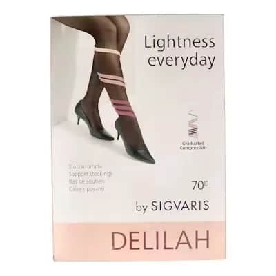 Sigvaris Media Larga 70 Beige T/2 - Compresión Piernas Cansadas