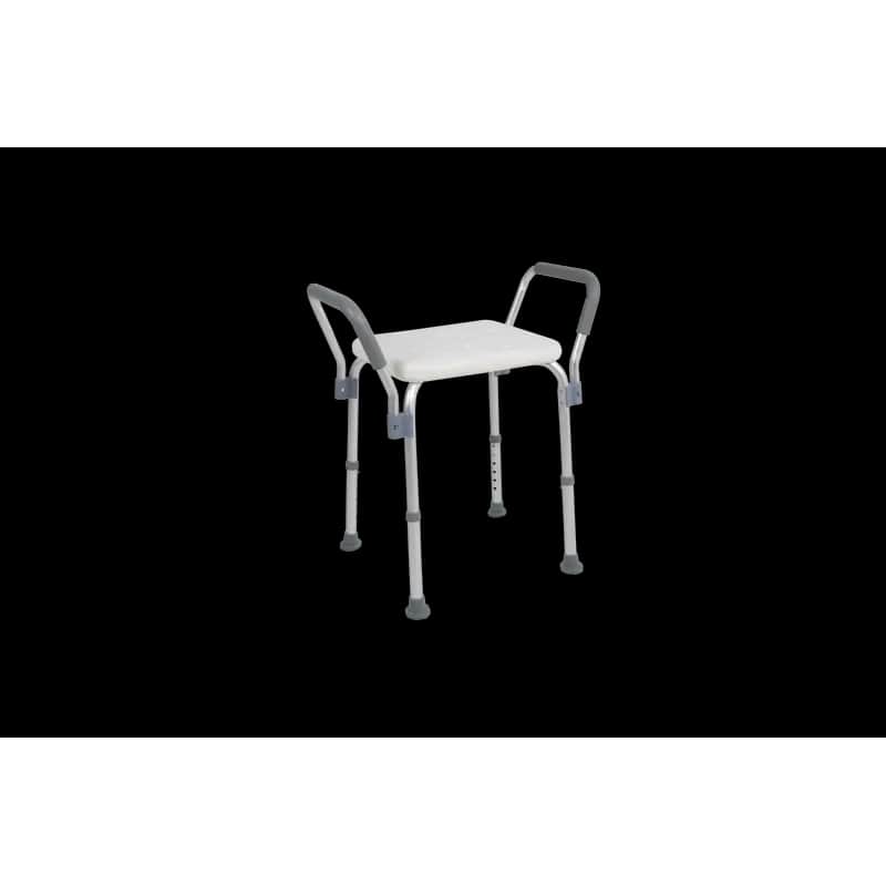 Sanitec Banqueta de Ducha Aluminio con Asidero