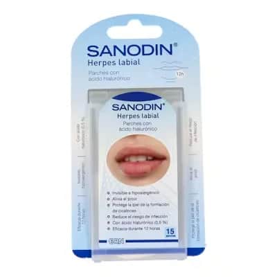 Sanodin Herpes Labial 15 Parches - Protección