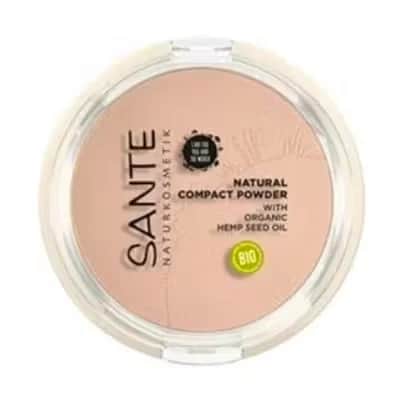 Maquillaje Compacto Sante 01 Cool Ivory - Base Uniforme
