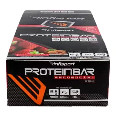 Infisiport Protein Bar Fresa-Choco 40G | Recuperación Muscular