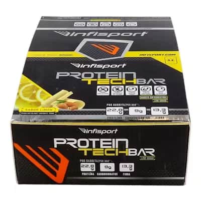 Infisiport Protein Tech Bar Limón | Energía y Proteína