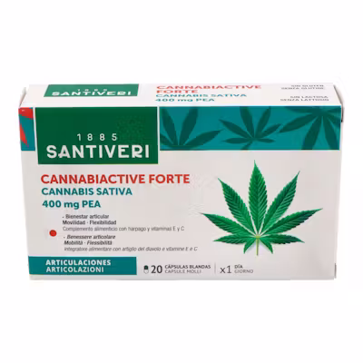 Cannabiactive Forte - Articulaciones 20 Cápsulas