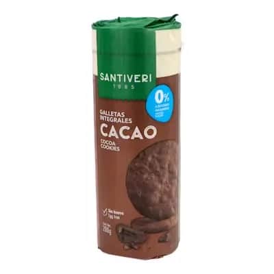 Galletas Digestive Cacao Santiveri | Sin Azúcar Añadido