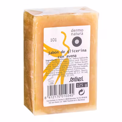 Jabón Glicerina Avena 150G | Piel Sensible