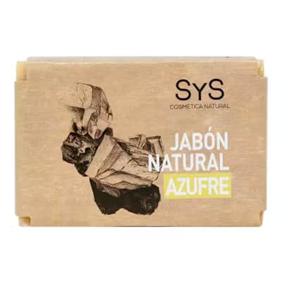 Jabón Natural de Azufre 100g | Higiene Específica Piel