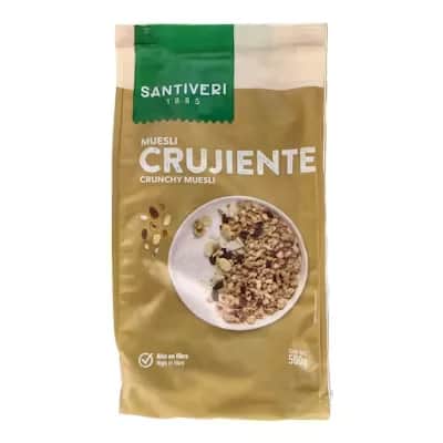 Muesli Crujiente Santiveri 500g | Desayuno