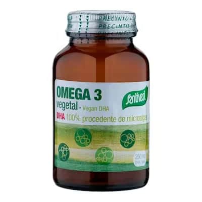 Santiveri Omega 3 Vegetal 30 Perlas - DHA Vegano