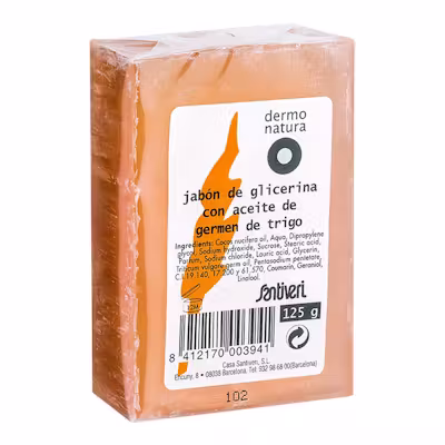 Santiveri Jabón Glicerina Germen Trigo - Limpieza Suave