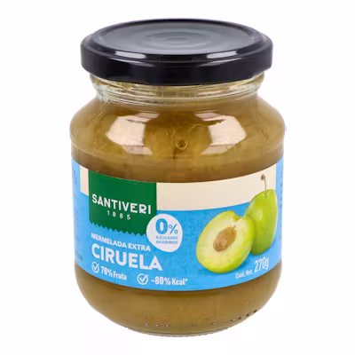 Santiveri Mermelada Ciruela 0% Azúcar - Sin Azúcares