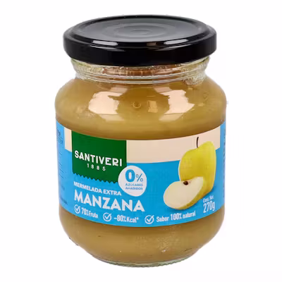 Santiveri Mermelada Manzana 0% Azúcar