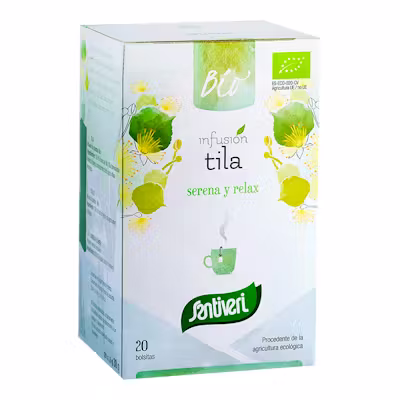 Infusión Tila Sanaflor Santiveri Bio 20 Sobres - Relajación