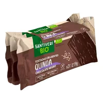 Tostadas Quinoa Chocolate Bio Santiveri - Nutritivas