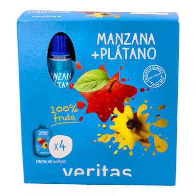 Veritas Pure Manz+Plátano Bio - Papilla para Bebés