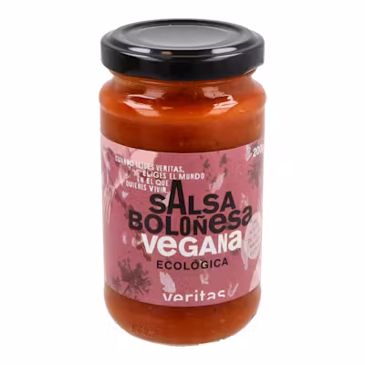 Veritas Salsa Boloñesa Vegan Bio - 100% Vegetal