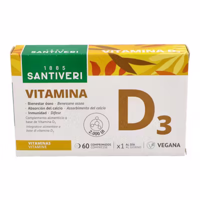 Vitamina D3 Santiveri - Huesos e Inmunidad