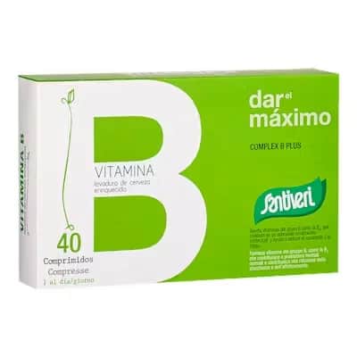 Vitaminas Complex B Plus 40 comprimidos | Energía y Concentración