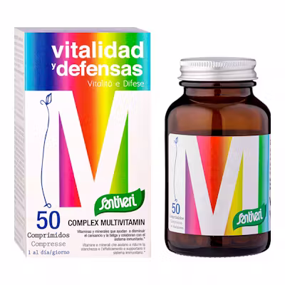 Vitaminas Complex Santiveri - Multivitamínico 50 Comprimidos