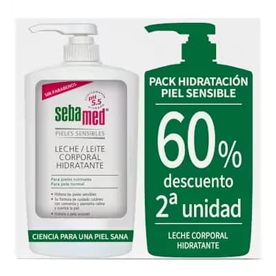 Sebamed Leche 750ml Duplo - Hidratante Pieles Sensibles