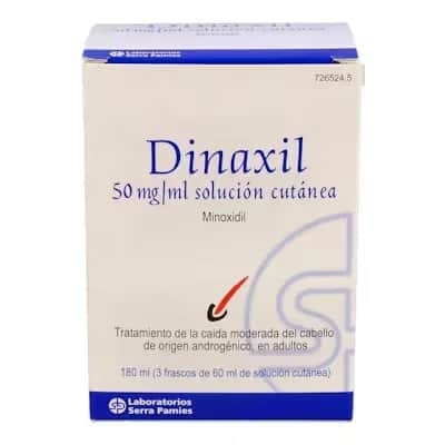 Dinaxil 50 Mg/Ml | Solución caída cabello