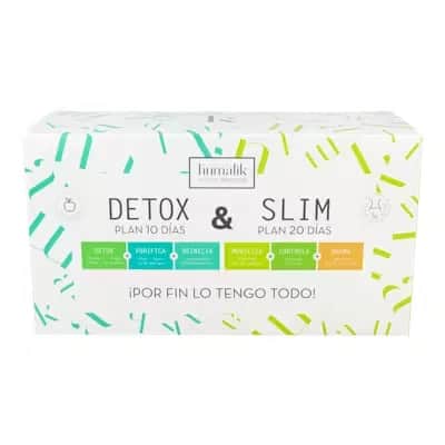 Humalik Detox+Slim Plan 30 Días - Desintoxicación y Pérdida de Peso
