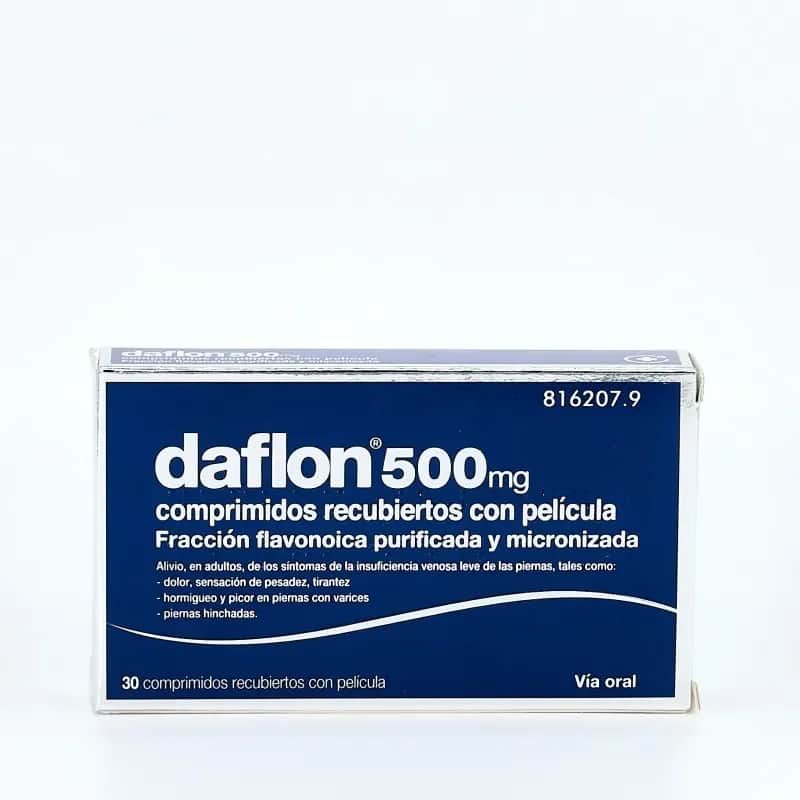 Daflon 500mg 30 Comp - Alivio Insuficiencia Venosa