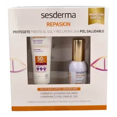 Repaskin FPS 50 Tacto Seda + Mender | Protección y Reparación