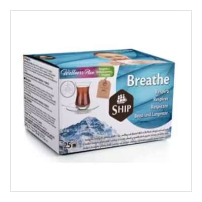 Ship Respira Breathe Infusión - 25 Bolsitas