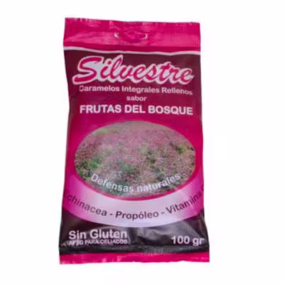 Silvestre Caramelos Frutas Bosque Rellenos | 100g