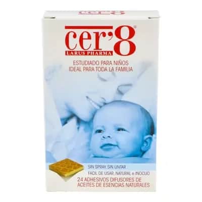 Cer'8 Antimosquitos 24 Parches | Protección 24h