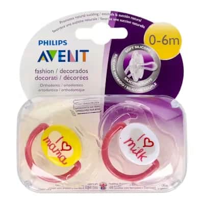 Chupete Avent Classic Ortodont 0-6M - Fisiológico